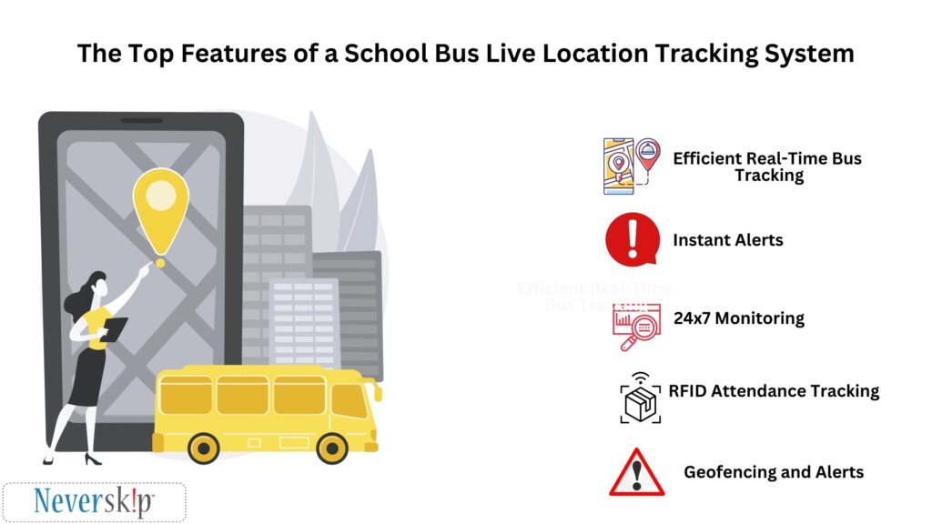 School Bus Tracking System Features