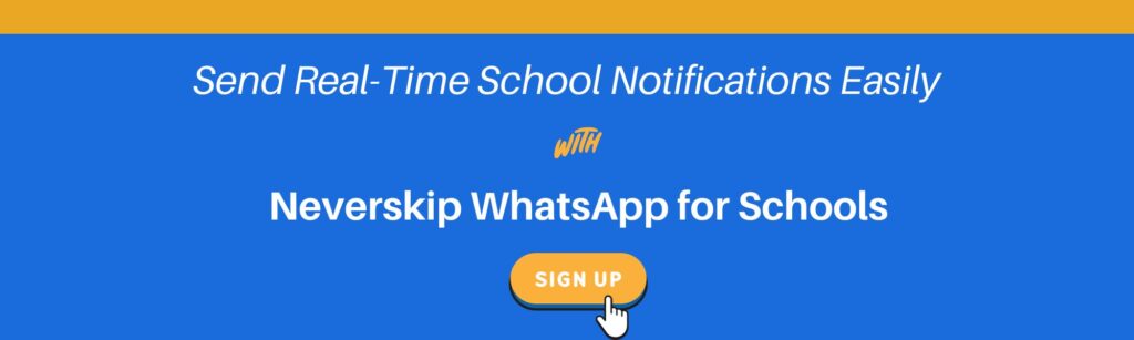 cta-  whatsapp business for schools